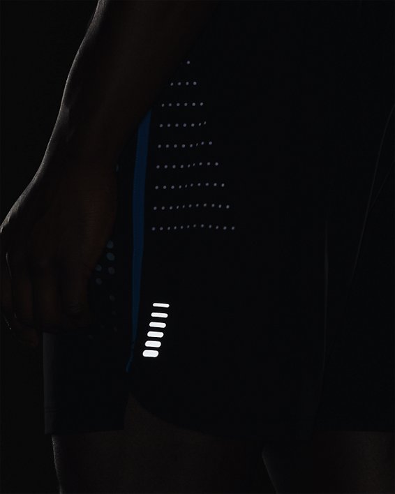 男士UA SpeedPocket 7英寸短褲, Black, pdpMainDesktop image number 5